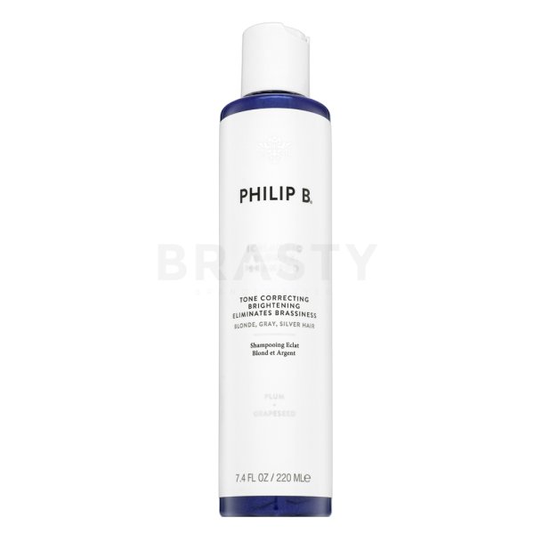 PHILIP B Icelandic Blonde Shampoo neutralizáló sampon platinaszőke és ősz hajra 220 ml