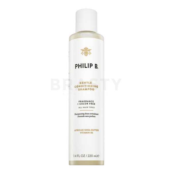 PHILIP B African Shea Butter Gentle Conditioning Shampoo tisztító sampon mindennapi használatra 220 ml